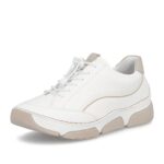 Дамски спортни обувки Rieker 45969-80 Antistress H ширина бели - Image 3
