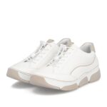 Дамски спортни обувки Rieker 45969-80 Antistress H ширина бели - Image 2
