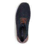 Мъжки ежедневни обувки Rieker Antistress 05226-14 H ширина сини - Image 8